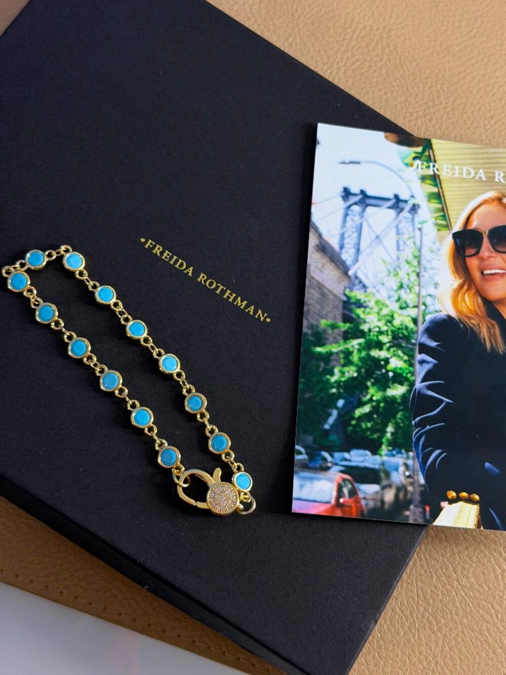 FREIDA ROTHMAN VAULT - Turquoise Lumi Bracelet
